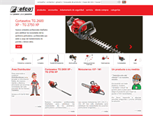 Tablet Screenshot of efco.es