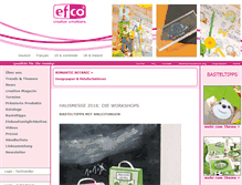 Tablet Screenshot of efco.de